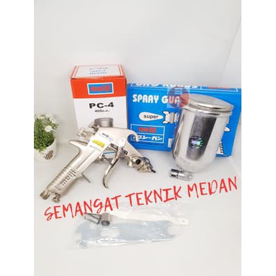 Meiji Pc 4 F75 Spray Gun Semprotan Angin Cat Meiji Tabung Atas Pc4 F75