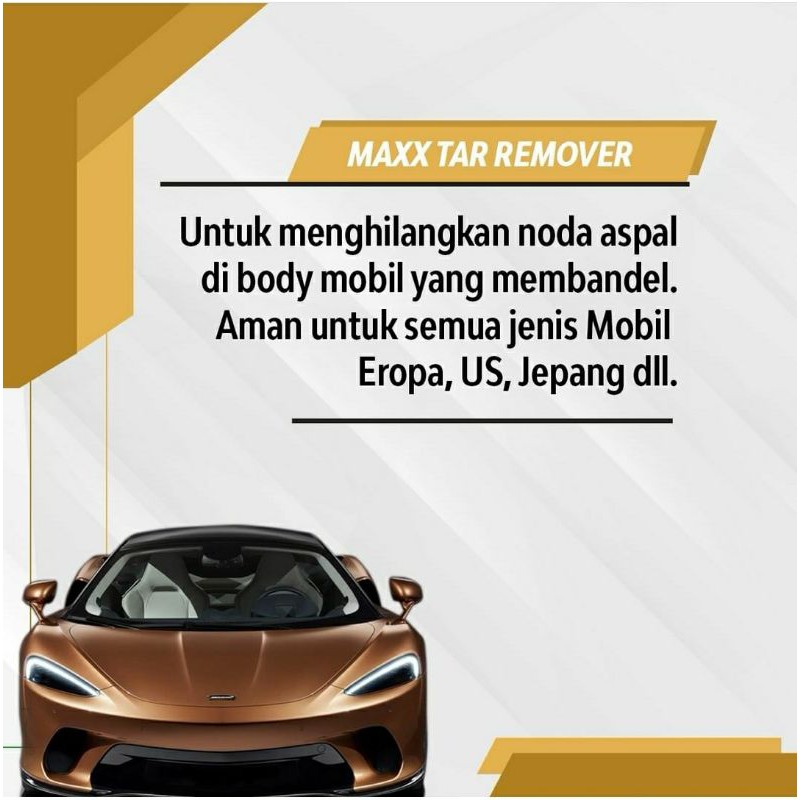 AUTO MAXX FUSHION PRO MAXX TAR REMOVER PENGHILANG NODA ASPAL MOBIL CAR POLISH CAR DETAILING SALON