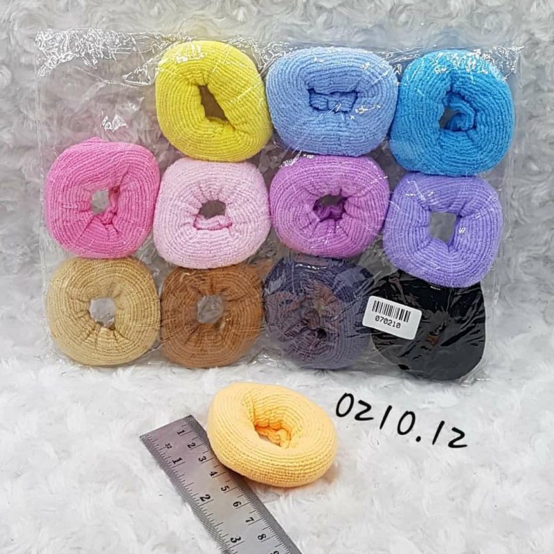 [12pcs] KARET RAMBUT DONAT