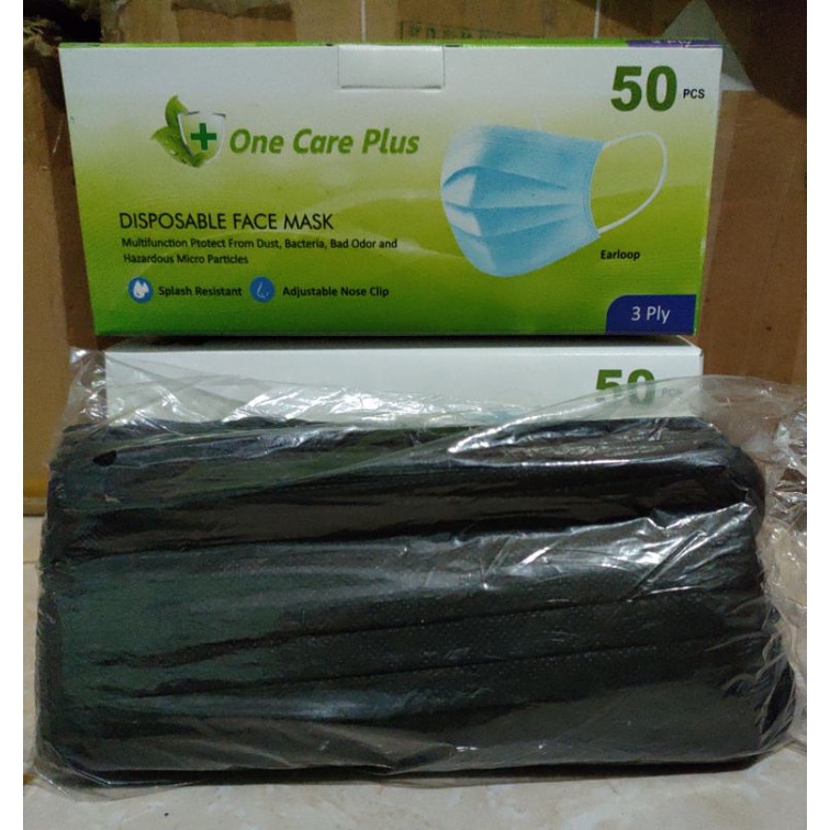 Masker ne care earloop 3 ply 1 box isi 50pcs