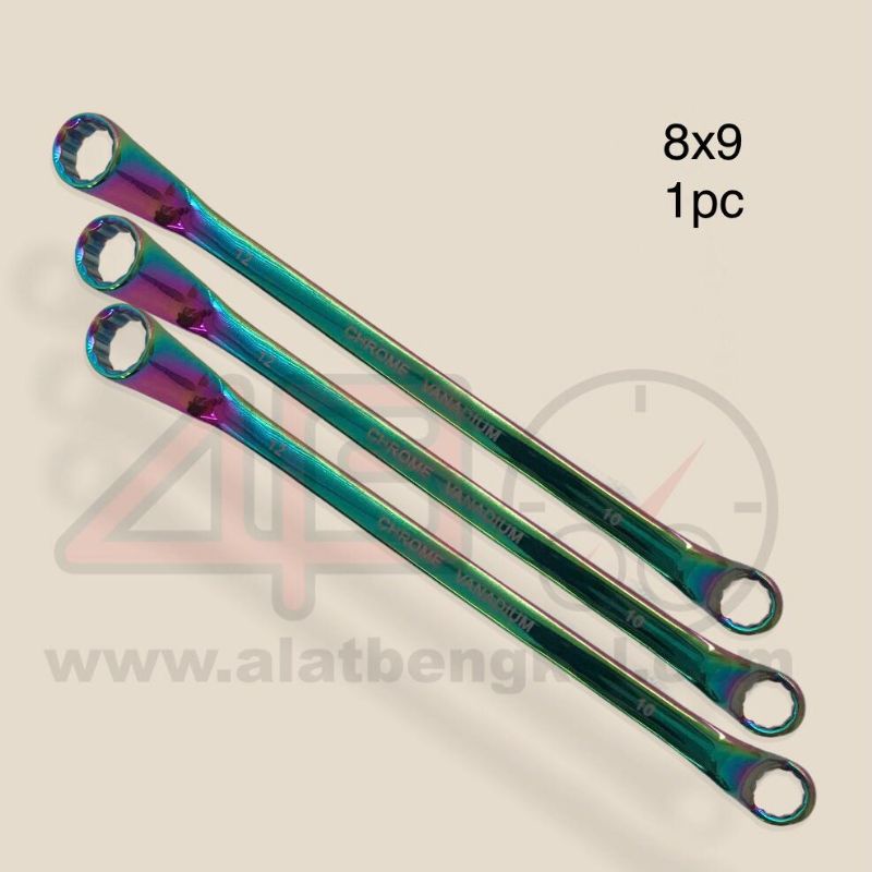 kunci ring titanium 8x9 75 derajat double ring 8x9 18-851Grip On