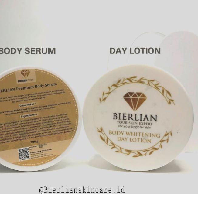 ☪ (Body Serum Bpom || Day Lotion Spf ) Bierlian Skincare ♢