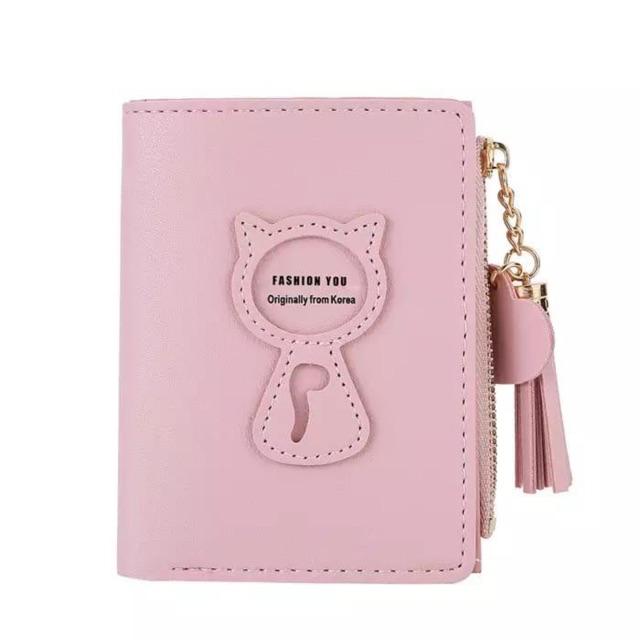 MORYMONY REVINA - Dompet Lipat Wanita-PINK