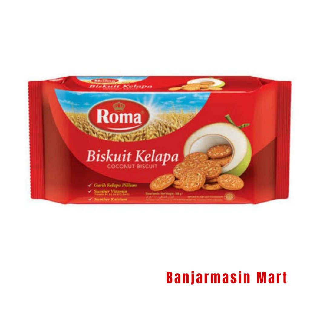 

Biskuit Roma Kelapa 300g - Banjarmasin Mart