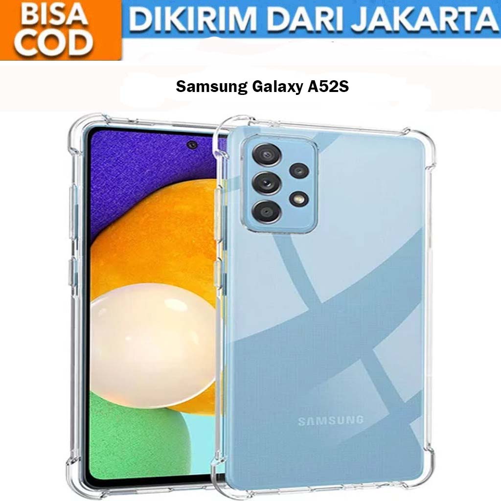 Casing Samsung Galaxy A52S Anti crack SoftCase