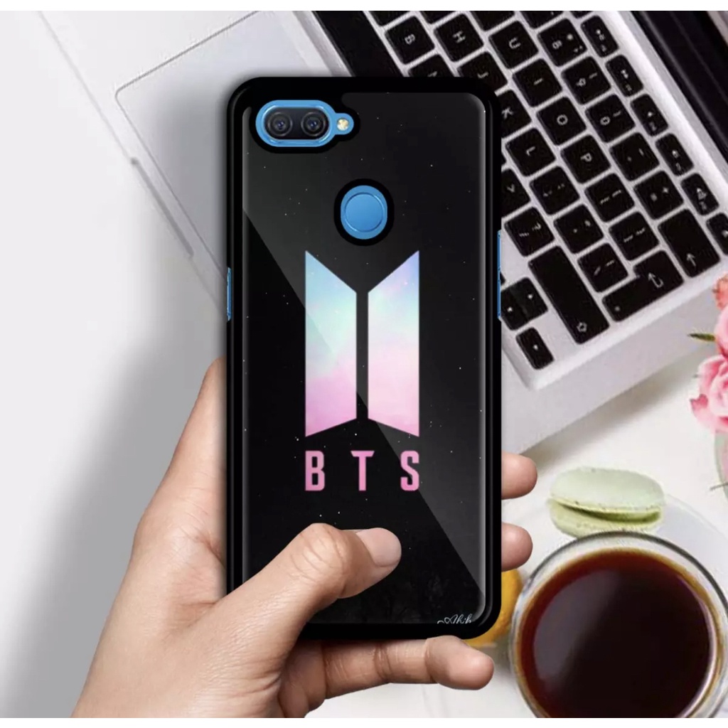 ACASTO Case Oppo A3s/ A5s/ A7/ A12/ A11k motif gambar keren style k-pop series BTS theme art keren p