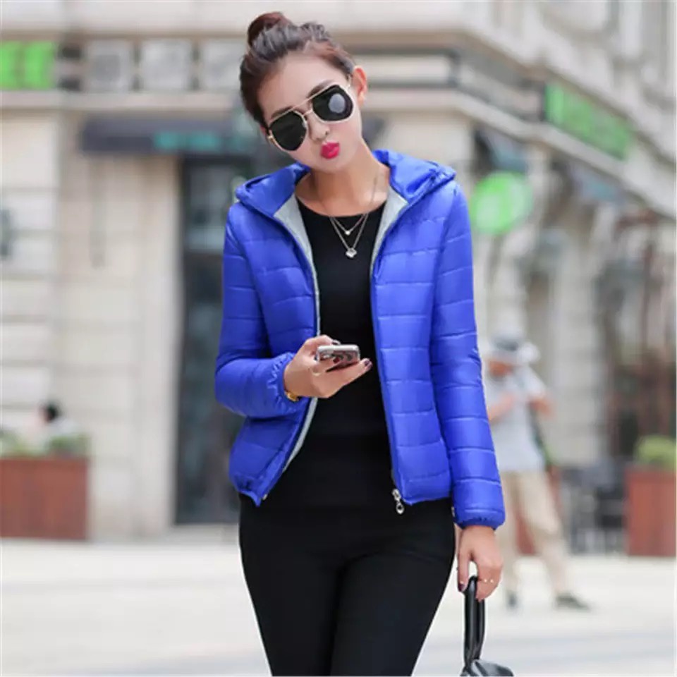 Jaket parasut anti angin wanita musim dingin Winter Windproof jacket