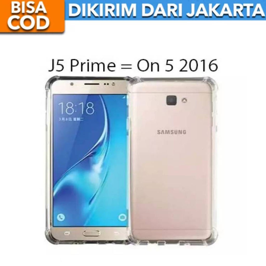 Casing Samsung Galaxy J5 Prime / On 5 2016 Anti Crack SoftCase