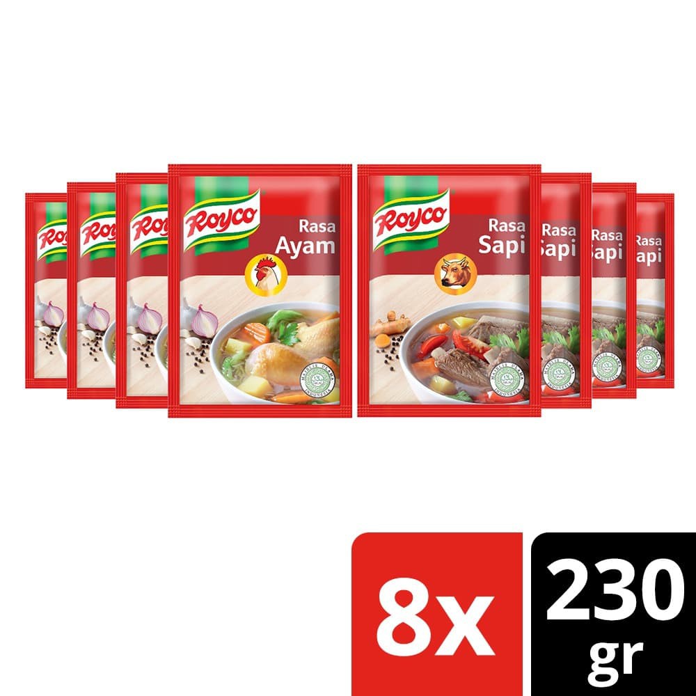 

PROMO PAKET HEMAT ROYCO KALDU AYAM & KALDU SAPI 230G TERMURAH