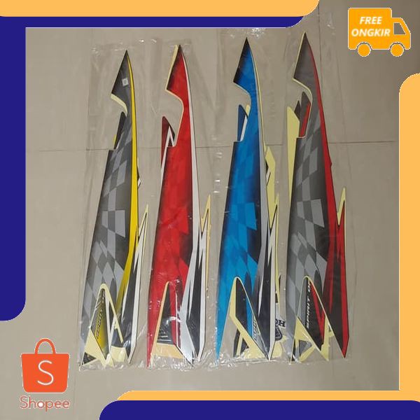 Stiker Bodi & Lis Body & Striping Supra X 125 2009