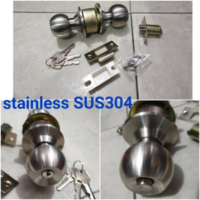 Kunci bulat stainless SUS304 ANTI KARAT