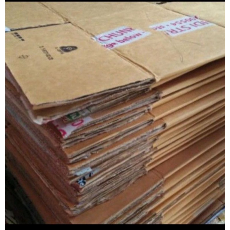 

KARDUS bekas untuk tambahan packing