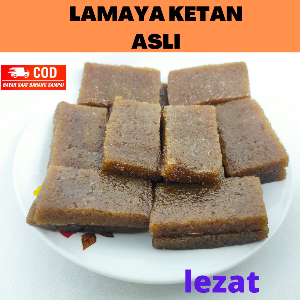 WAJIK LAMAYA KETAN ISI SEDERHANA 12 PCS OLEH OLEH BANDUNV