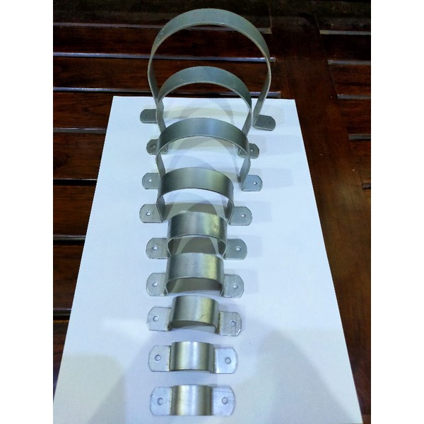 KLEM PIPA PLAT TEBAL 3/4" (inch)/ CLAMP PIPA PLAT TEBAL 3/4"