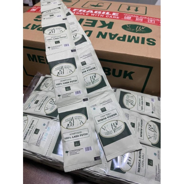 

berjaya merica bubuk 100% asli 3gr ( 1 renceng )