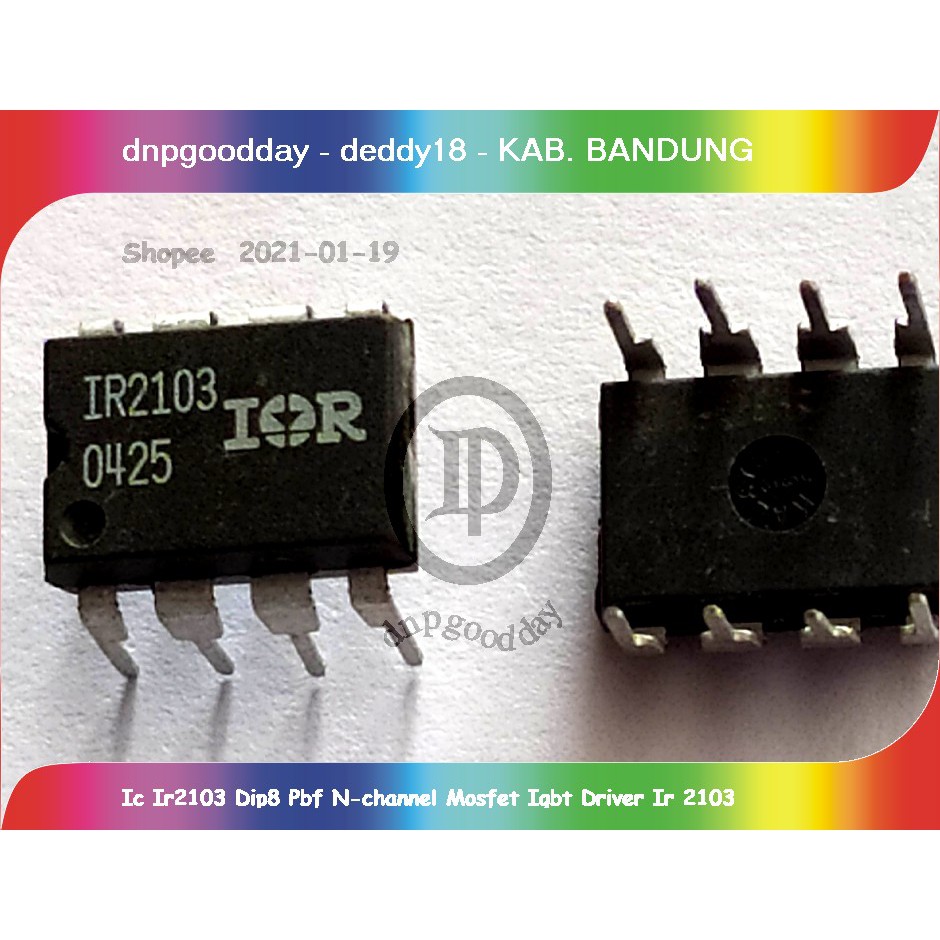 Ic Ir2103 Dip8 Pbf N-channel Mosfet Igbt Driver Ir 2103