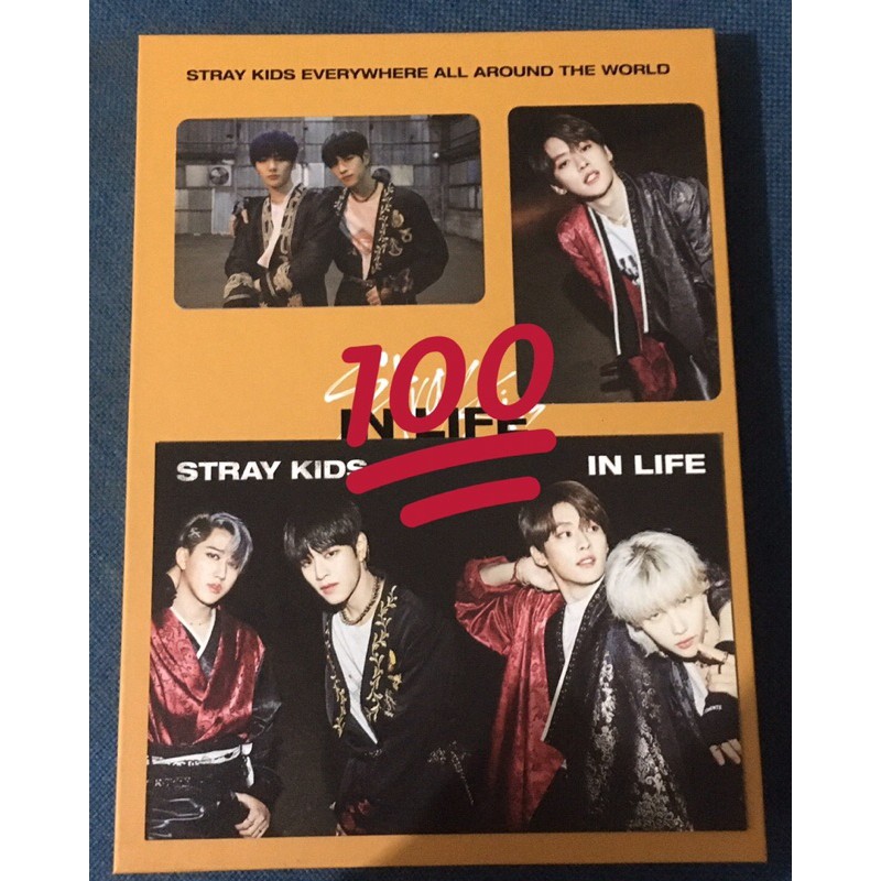 PC POSTCARD IN LIFE STRAY KIDS SKZ LEE KNOW SEUNGMIN FELIX CHANGBIN