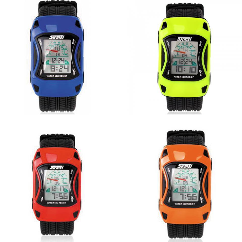 SKMEI Jam Tangan Anak Sport Car Mobil Mewah Digital Anti SKMEI Jam Tangan Anak Sport Car Mobil Mewah Digital Anti