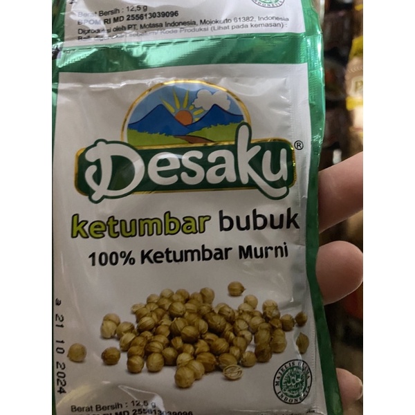 

Desaku Ketumbar/Kunyit bubuk renceng