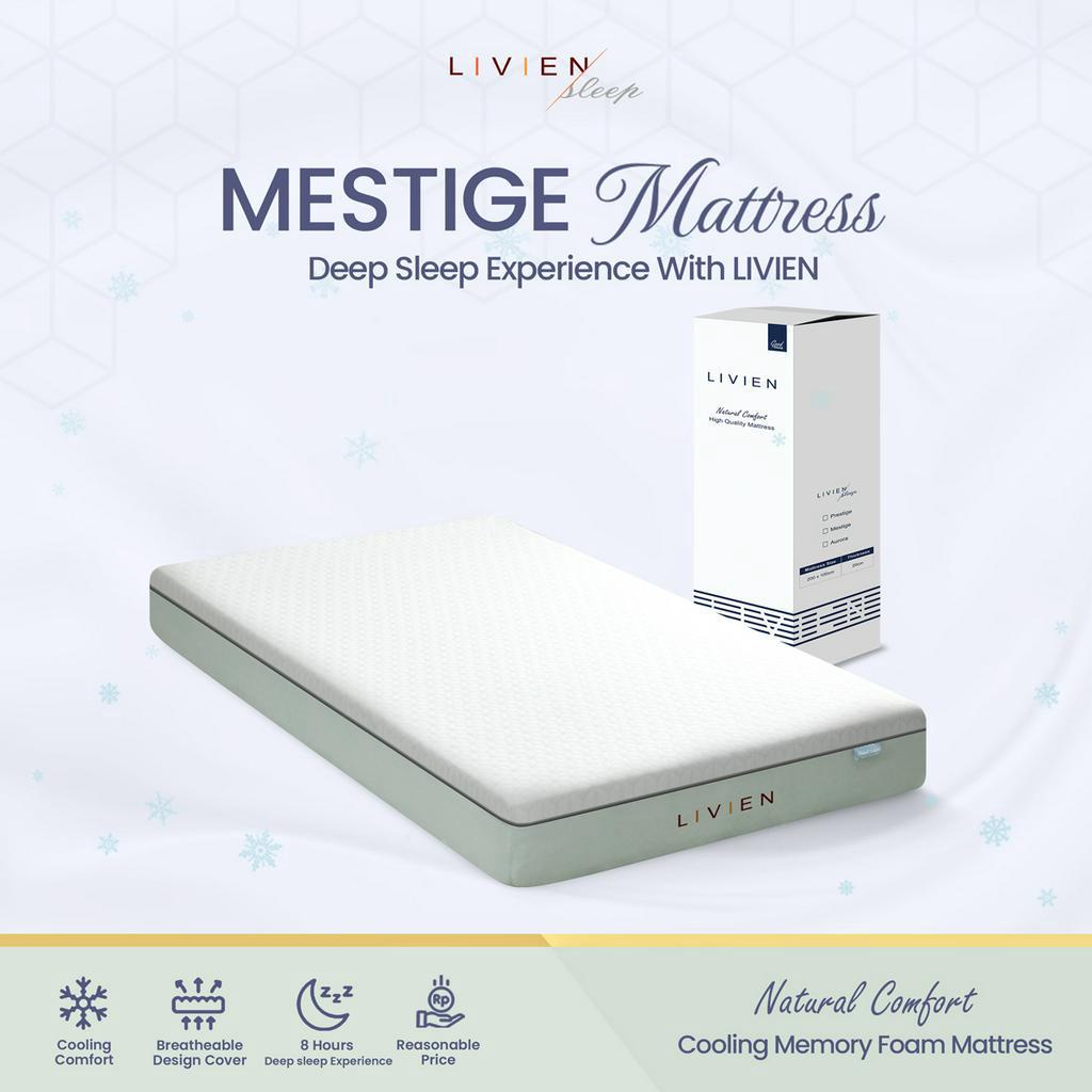 Kasur Busa Memory Foam, Livien Sleep Mestige Mattress (Kasur Busa Memory Foam)