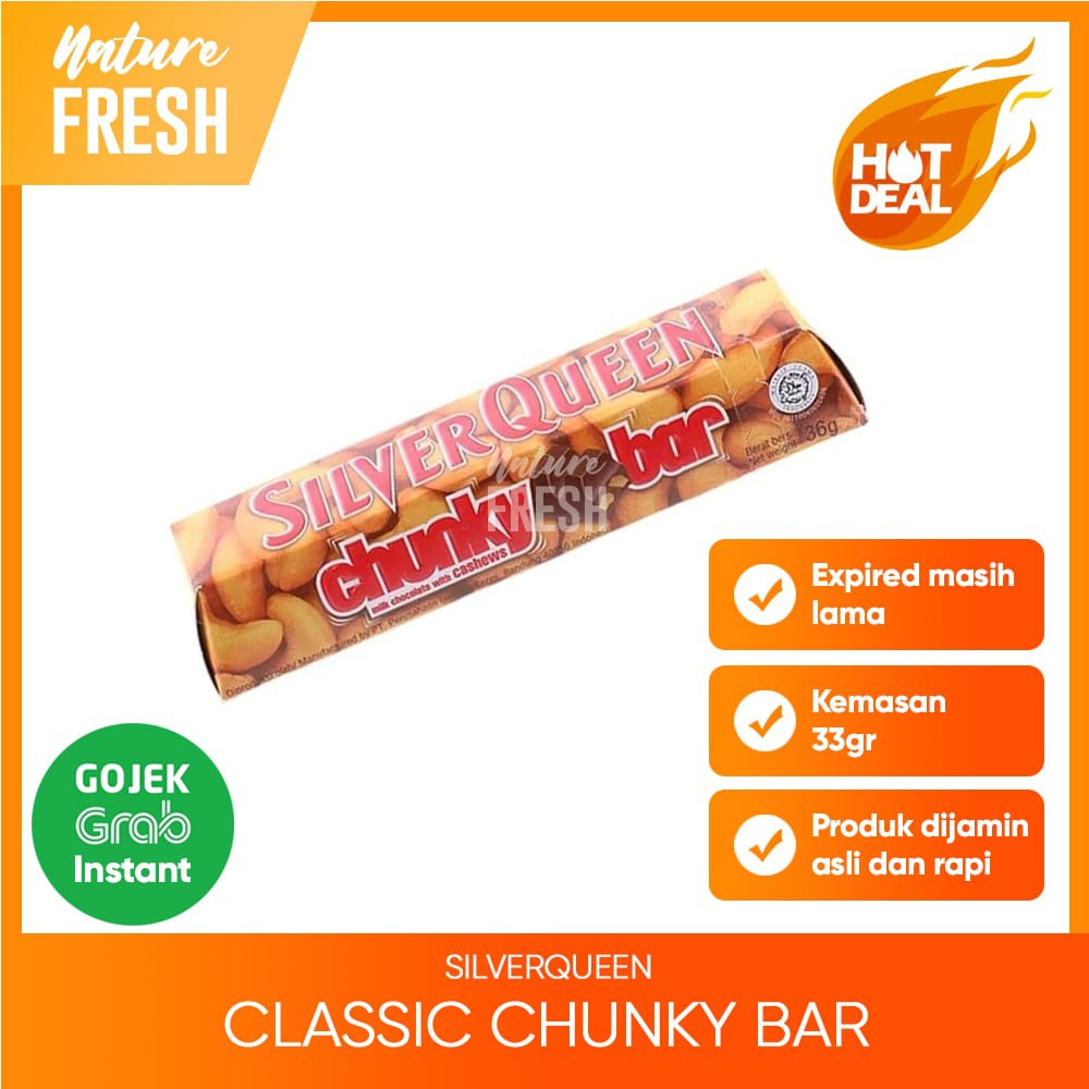 SilverQueen Chunky Bar Mini Classic 33gr