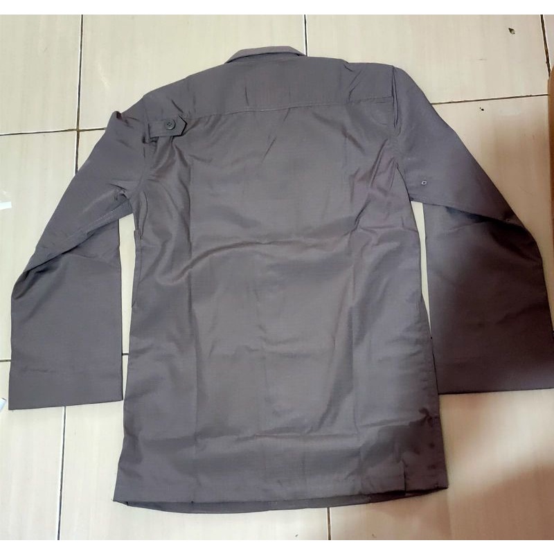 Baju pdl polri bahan ripstok original - satpam - security