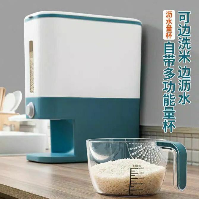 Terlaris Dispenser Beras 12 Liter / Tempat Beras 12 Liter / Wadah Beras 12 L