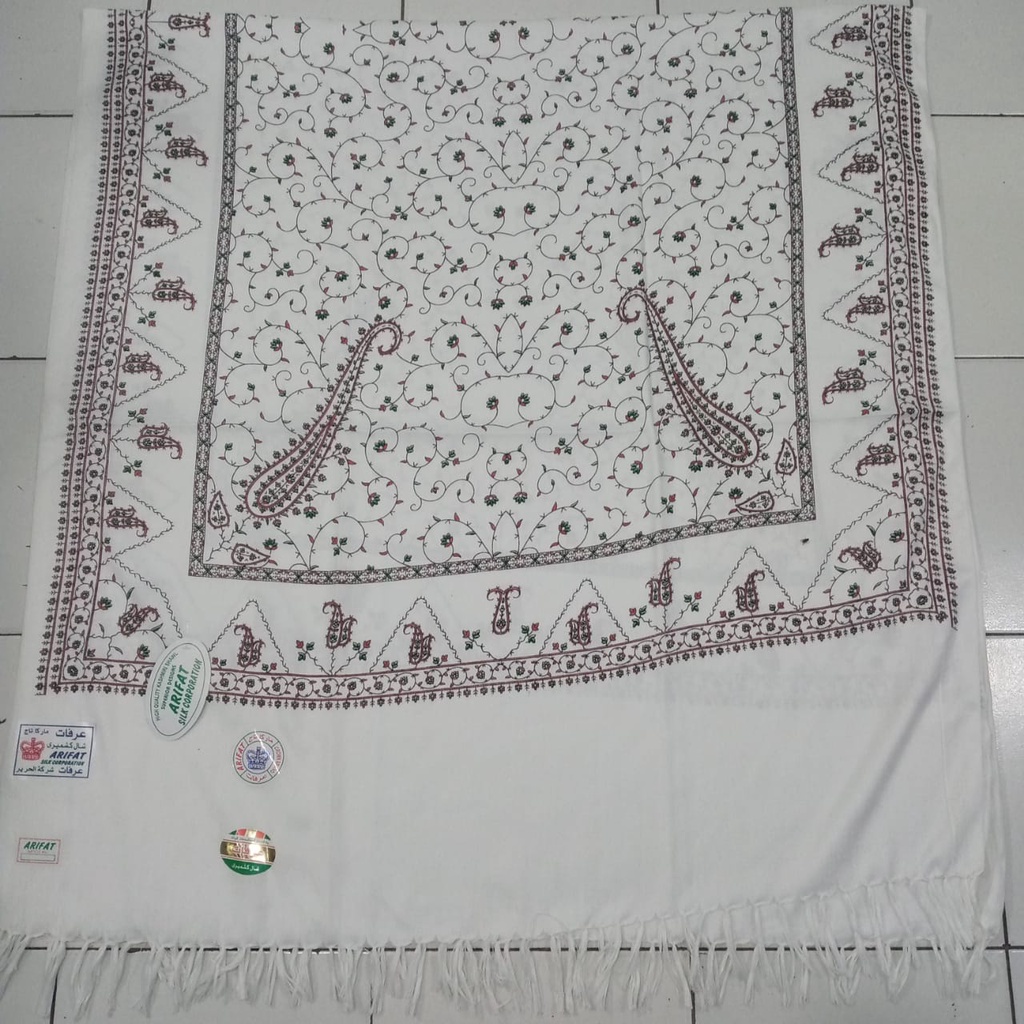sorban khasmir printing Rida arrifat ridha shawl sorban kasmiri india kasmir print motif original syal gutroh imamah sorban solo sorban Yamani sorban Yaman terlaris sorban motif kembang sorban habib sorban habaib selendang sorban Kasmir sulam print-1