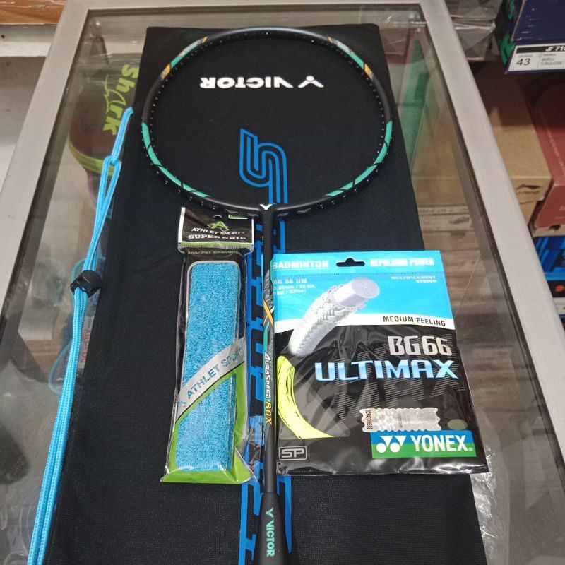 RAKET BADMINTON VICTOR AURASPEED 80X 30LBS