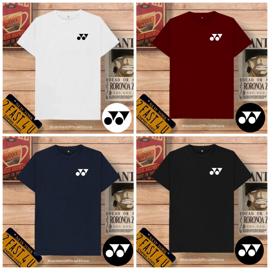 Kaos Distro Unisex LOGO YONEK Katun Combed 30s / sablon polyflex /polyflex premium / Pakaian Pria Wanita Atasan Cowok Cewek /kaos kekinian / kaos viral / tshirt tumbrl tee basic /SIZE M , L , XL , XXL / kaus oblong oversize kaos murah best seller ready