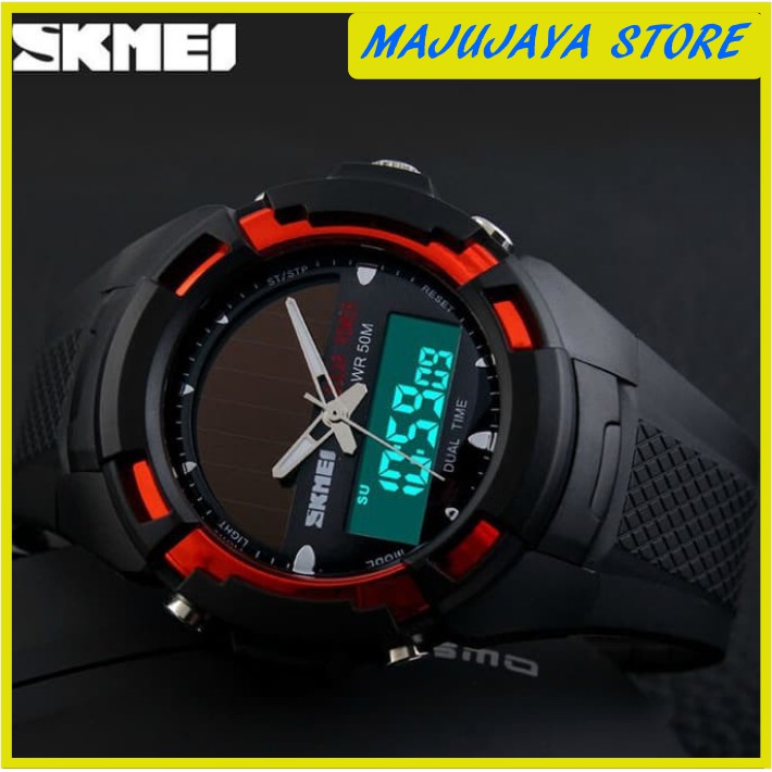 JAM TANGAN PRIA KEREN JAM TANGAN PRIA KEREN WANITA MEWAH CEWEK COWOK SKMEI ORI DIGITAL 1022 RANGEMAN