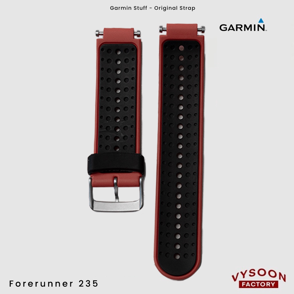 Strap Rubber Tali Jam Smartwatch Garmin Forerunner 235 Original - Red