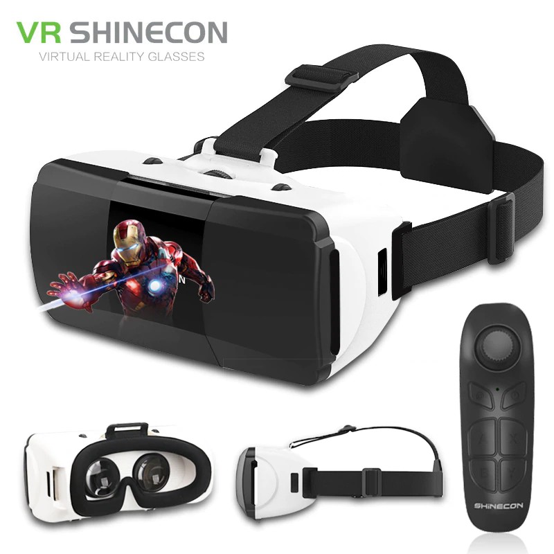 VR game Original VR Shinecon Pro Virtual Reality 3D Googles Glasses VR Google Cardboard Headset