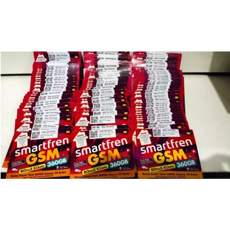 Kartu Perdana Smartfren Bonus Kuota 360GB