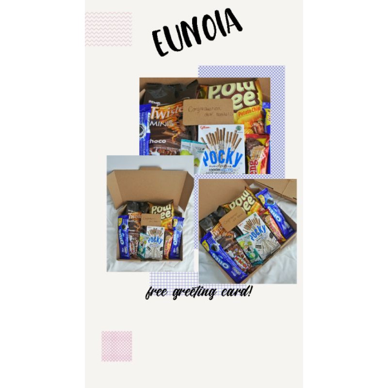 

EUNOIA snack box / snack hampers (large)