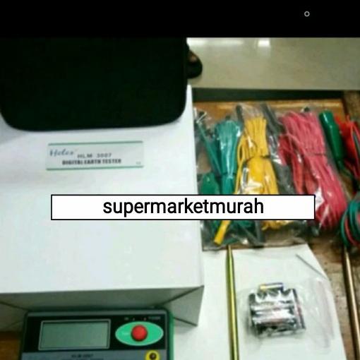 Digital Earth Tester Hlm 3007 Earth Ground Grounding Tester Heles Hlm3