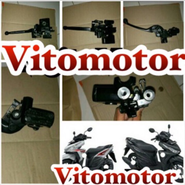 master rem depan vario 125 old comby brake