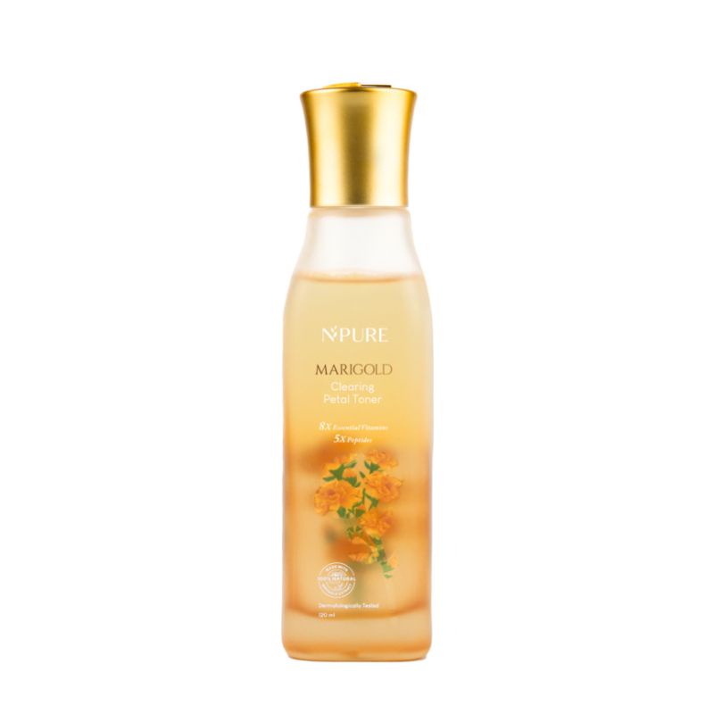 Npure Marigold Series (Face wash, Toner, Serum, Moisturizer)