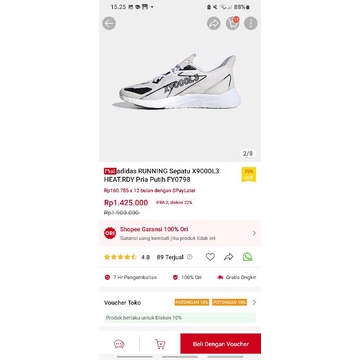 ADIDAS RUNNING X9000L3 HEAT RDY SEPATU Original Adidas store