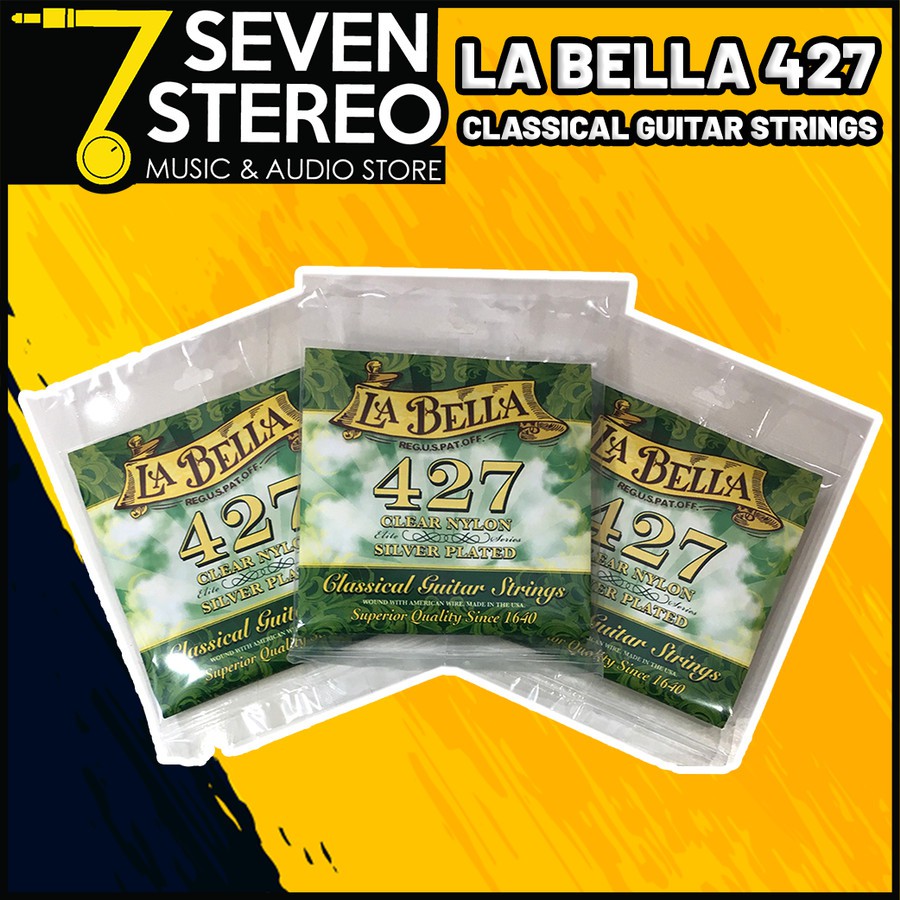 La Bella 427 Elite – Clear Nylon Classical Guitar String