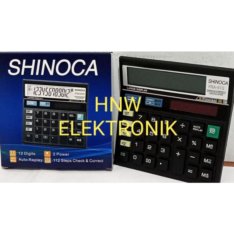 

kalkulator murah Shinoca 512