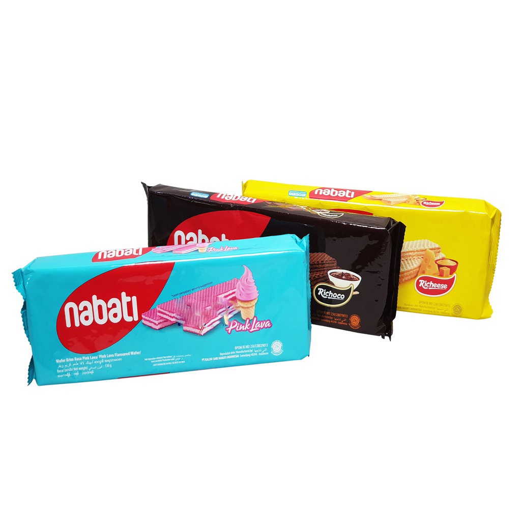 

RICHEESE Nabati Wafer 132g - Wafer Lapis Krim