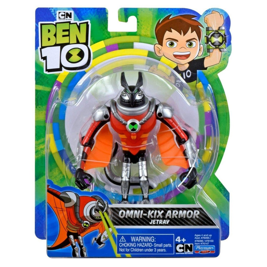 BEN 10 Omni Kix Armor Jetray Basic Figure