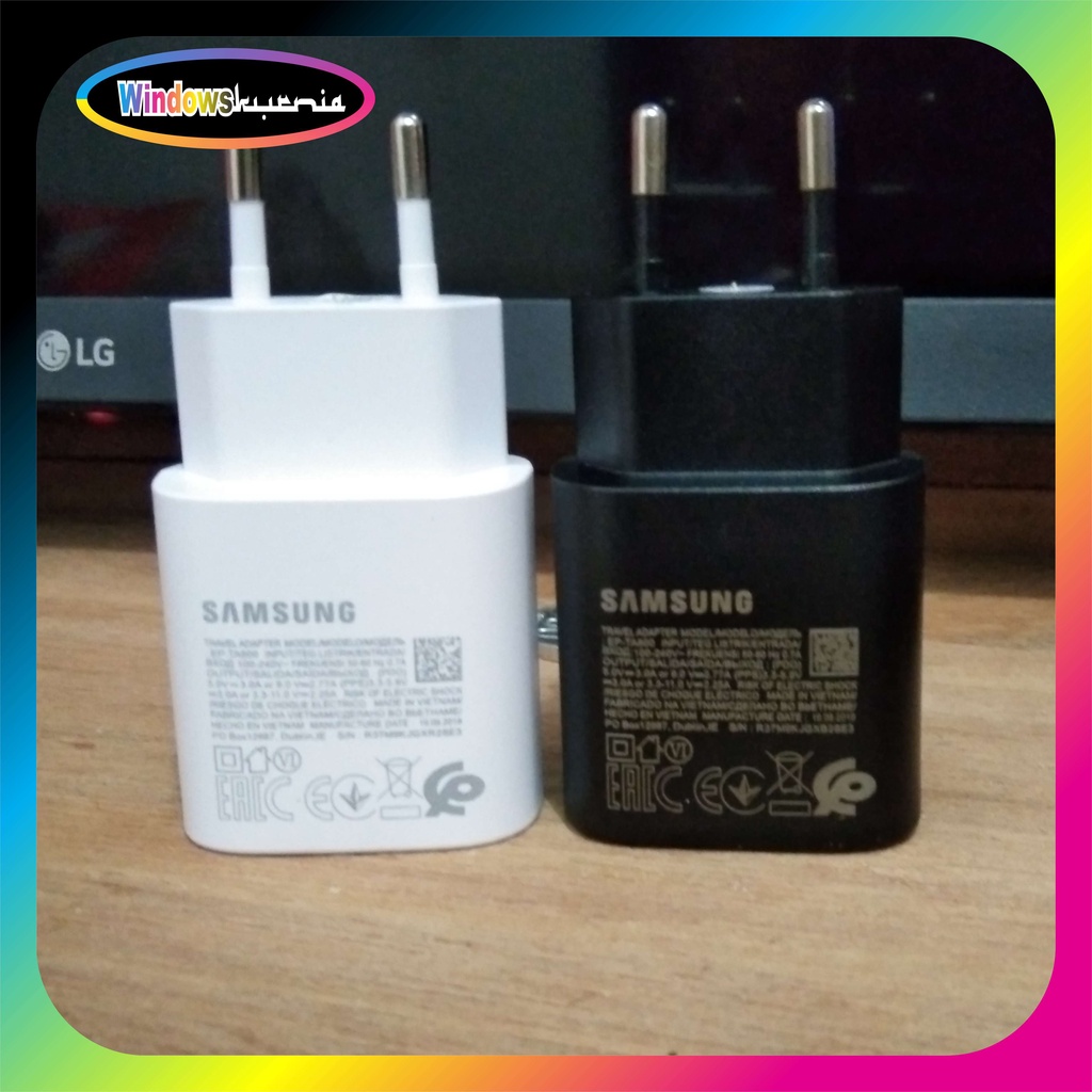 Kepala Batok Charger Samsung Galaxy S22 S22 Plus S22 Ultra Original