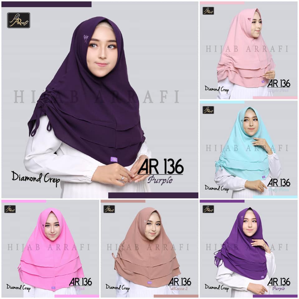 AR 136 Instant (Original Hijab Ar Rafi)