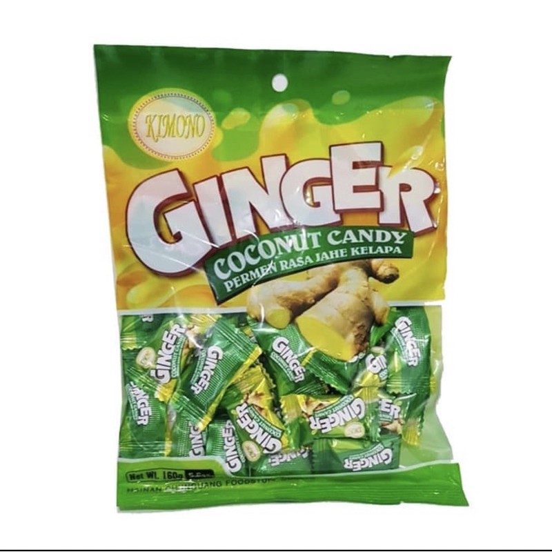 

Ginger Coconut candy / Permen Jahe kelapa 160gr