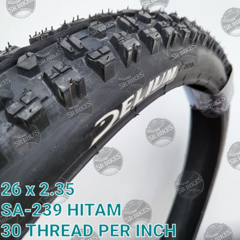 Ban Luar 26 x 2.35 Sepeda MTB Downhill. 30 TPI. DELIUM by DELI TIRE