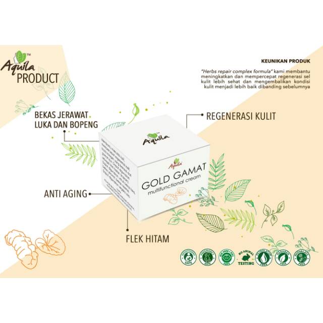 Aquila Gold Gamat Cream