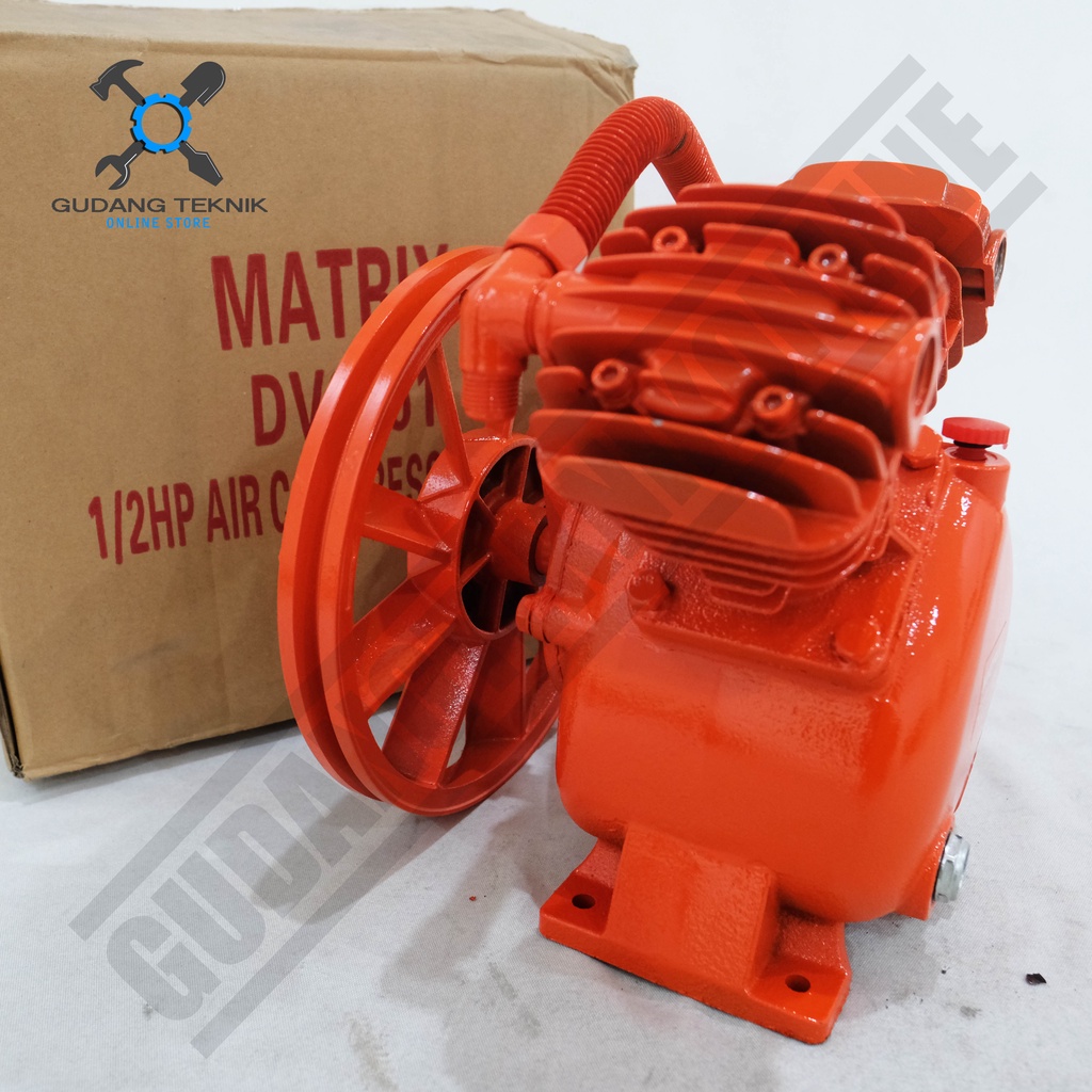 Kepala Kompresor 1/2 Hp Matrix DV2051 / Air Head Compressor 1/2 Hp DV 2051