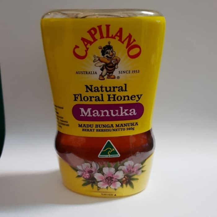 

Capilano Natural floral Honey Manuka 340gr Madu Bunga Manuka